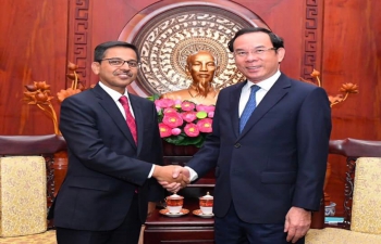 India@75: Ambassador's Visit to Ho Chi Minh City to Promote Bilateral Cooperation